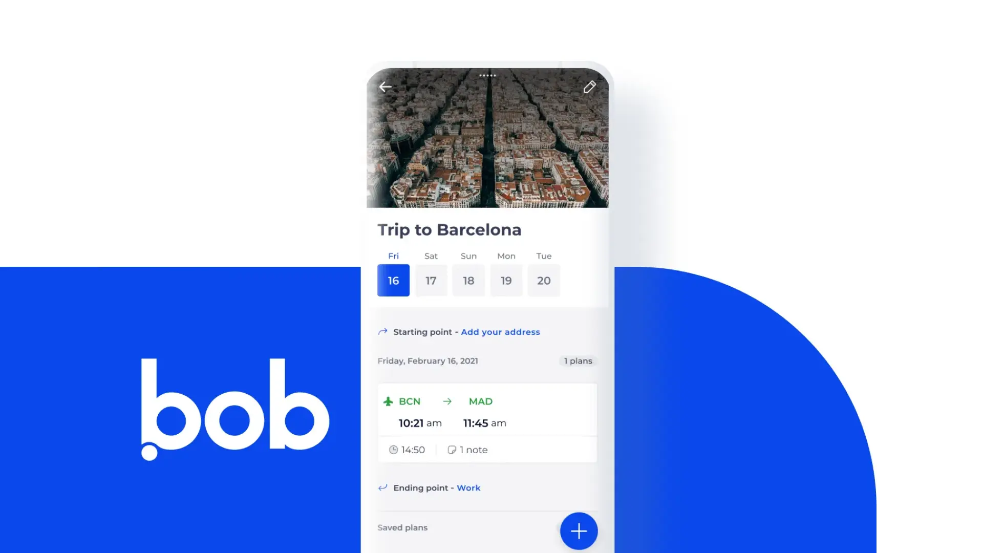 BoB Travel App